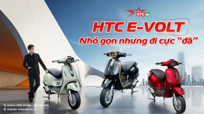 xe máy điện htc e-volt