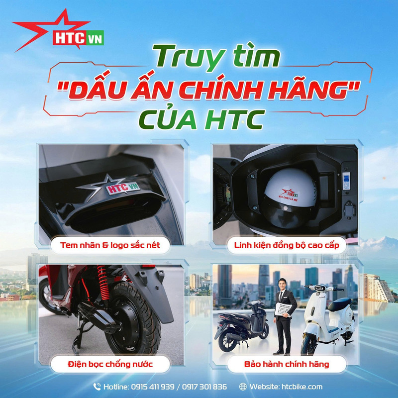 xe điện htc cho học sinh