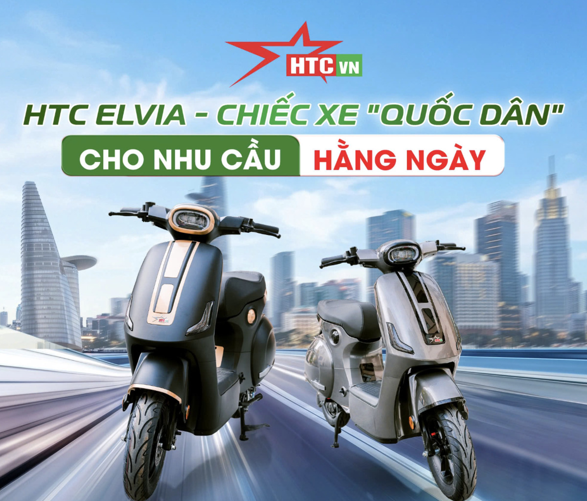 HTC ELVIA – Thanh lịch, tiện dụng cho đô thị