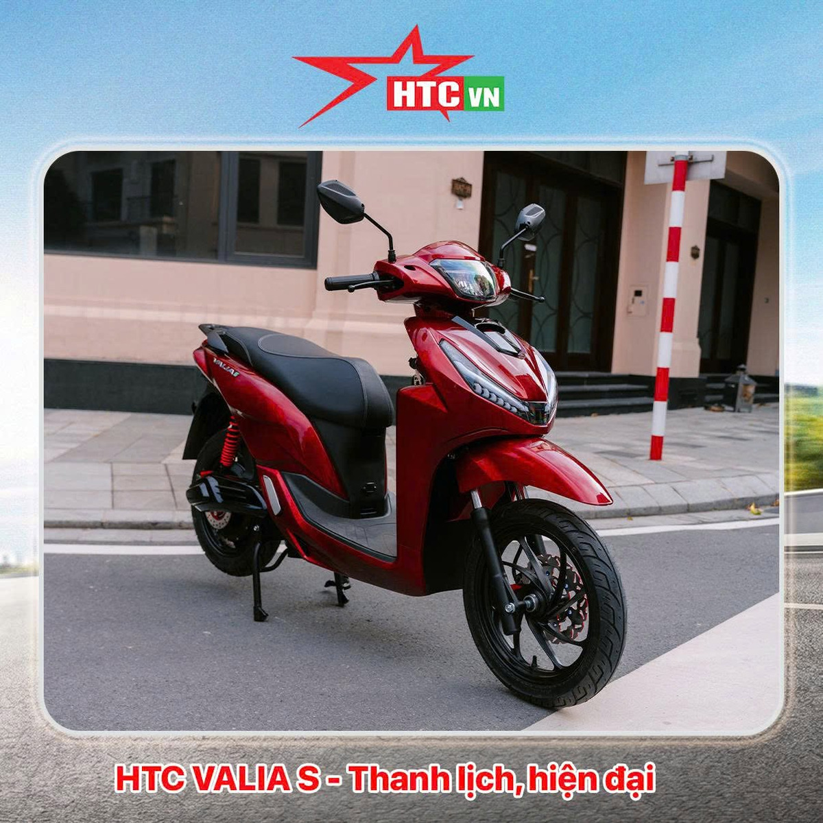 HTC VALIA S – Sang trọng, tiện nghi