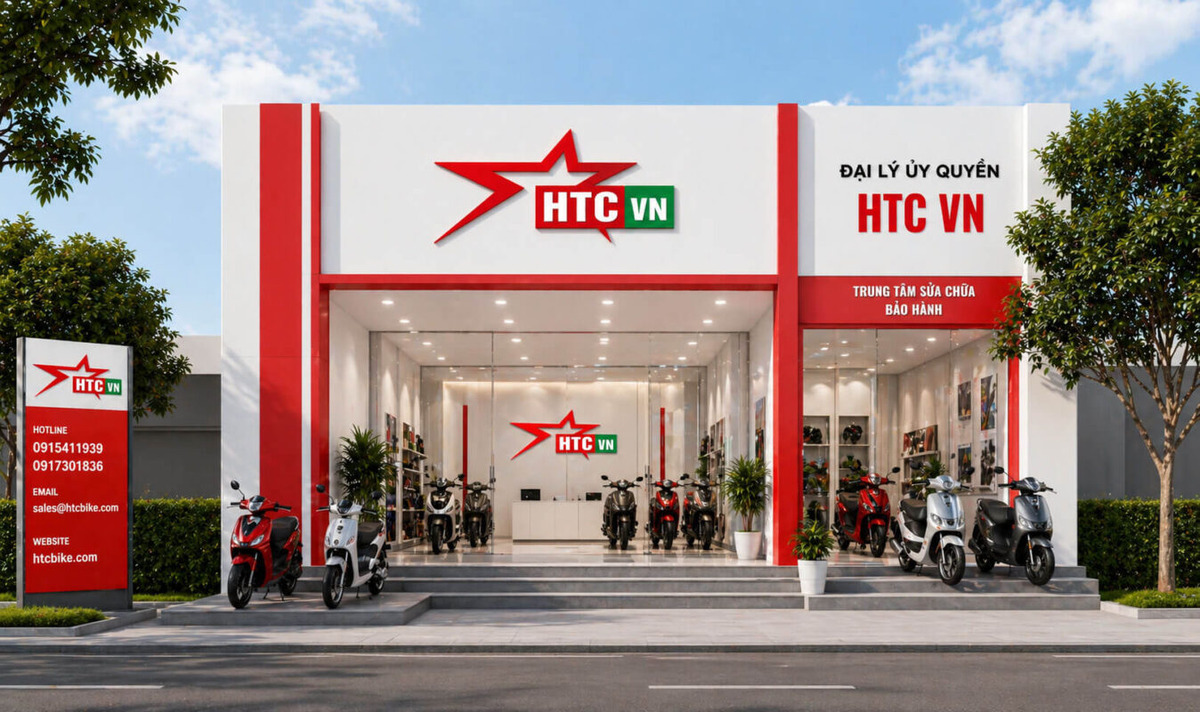 Mua xe điện học sinh chính hãng tại HTC Việt Nam