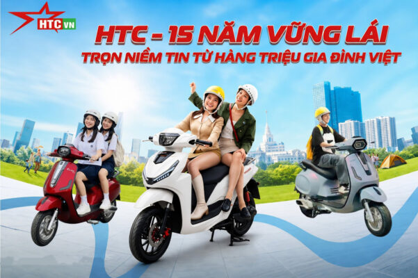 Xe máy điện HTC - Thương hiệu xe điện uy tín tại Việt Nam