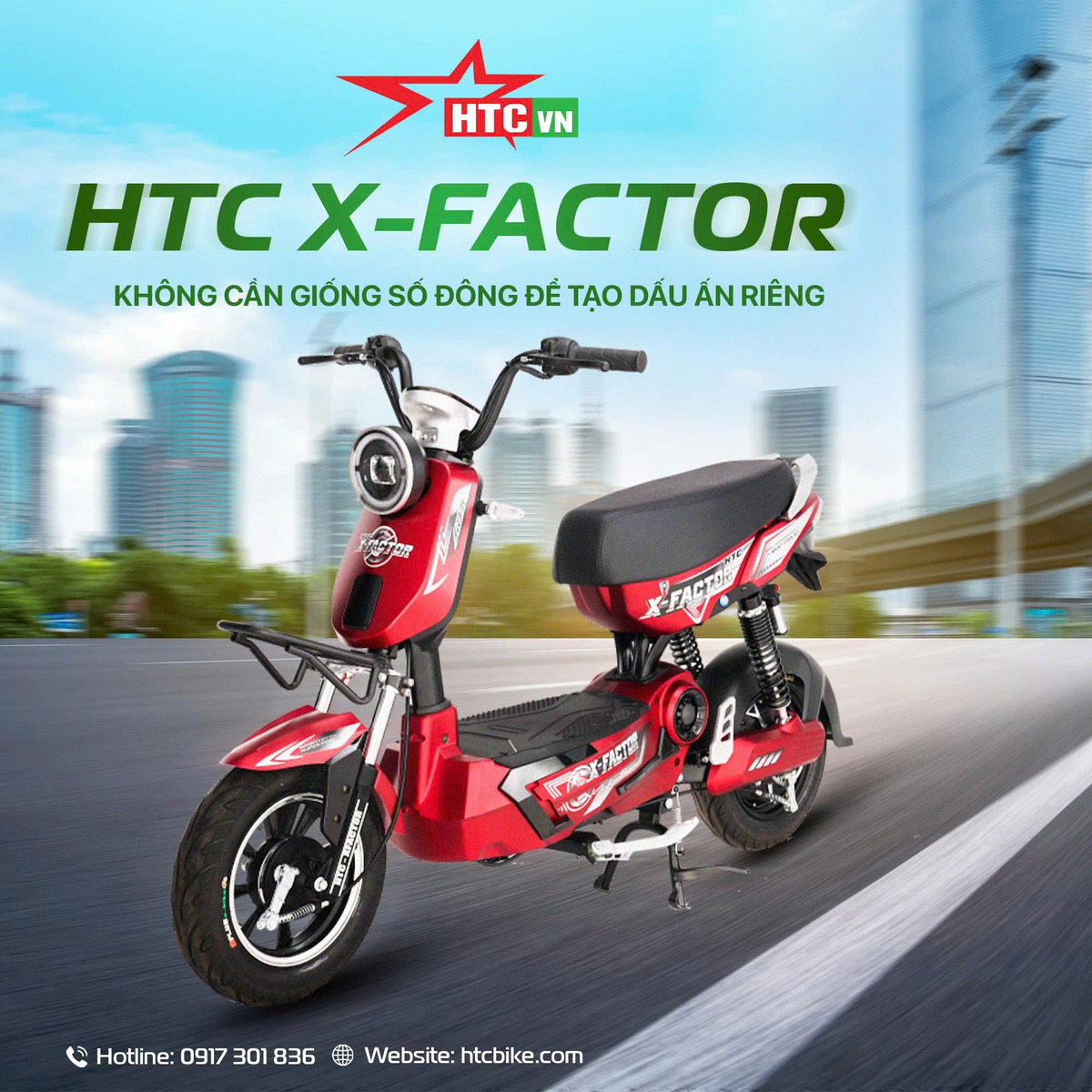 HTC X-FACTOR – Phong cách thể thao dành cho người trẻ cá tính