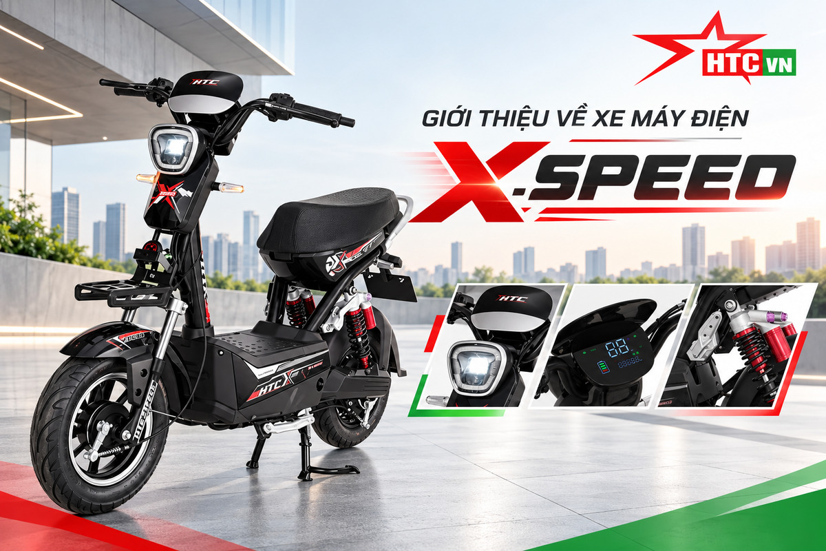 Giới thiệu về xe máy điện X SPEED