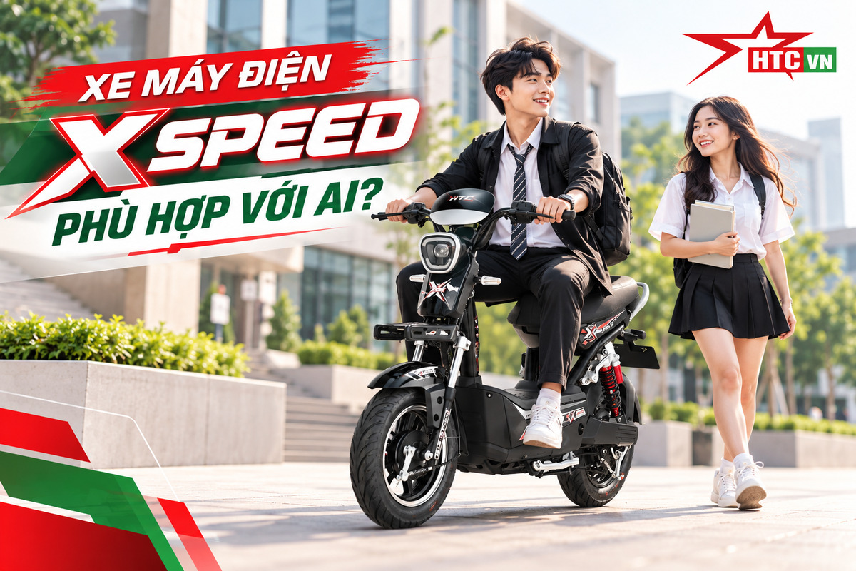 Xe máy điện X SPEED phù hợp với ai?