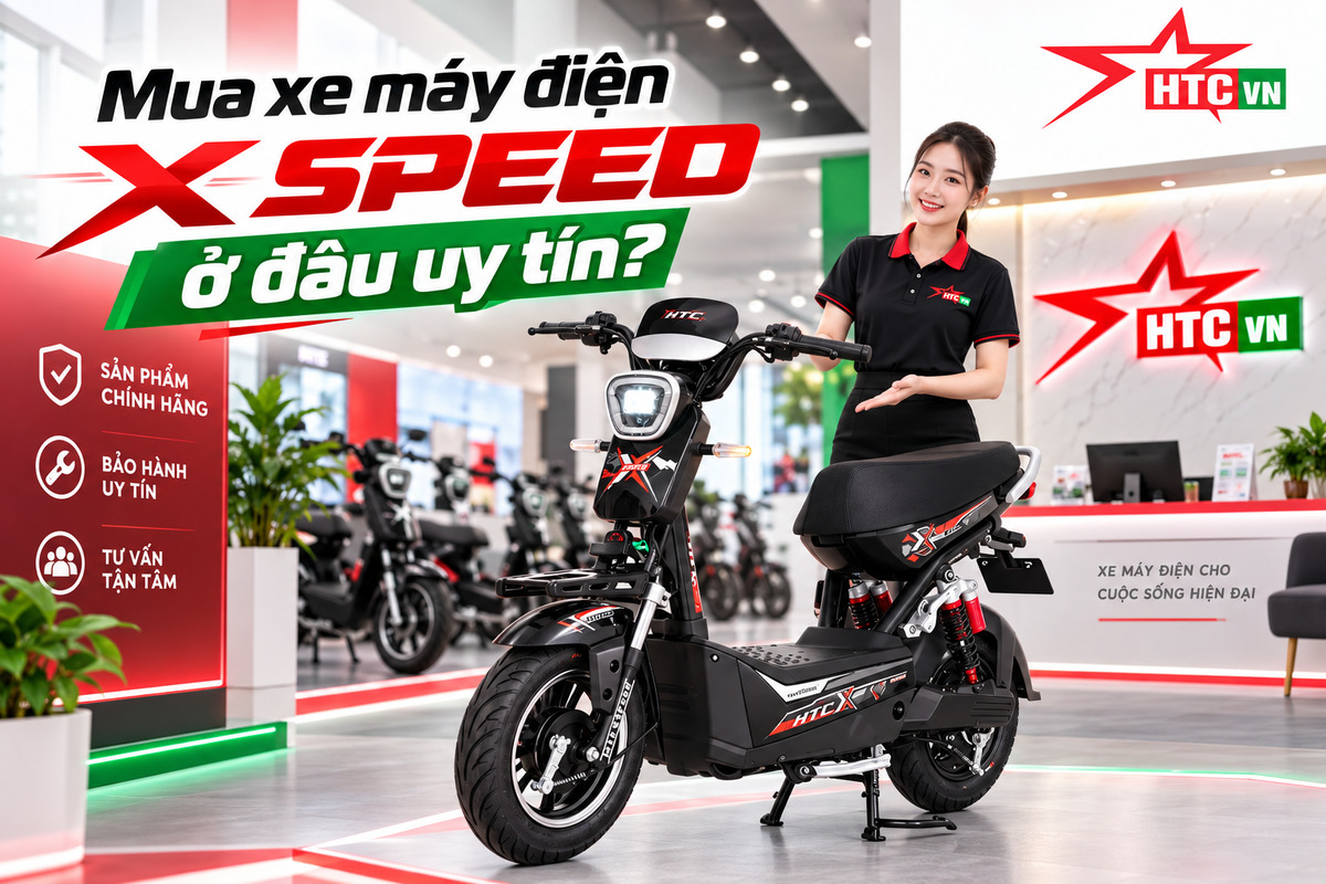 Mua xe máy điện X SPEED ở đâu uy tín?